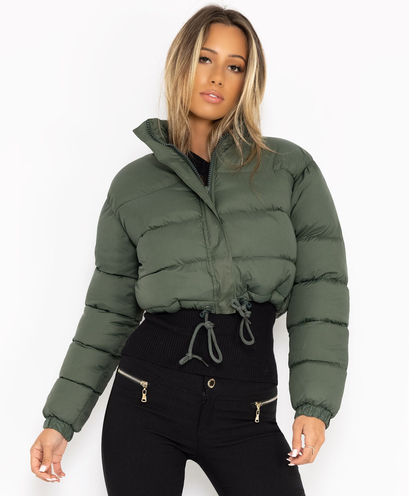 Damen trendige kurze Steppjacke Krohn-e