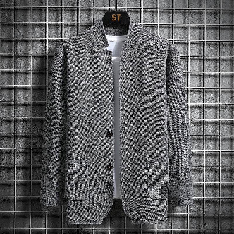 Damen elegante Jacke mit strukturiertem Design und praktischen Taschen Krohn-e