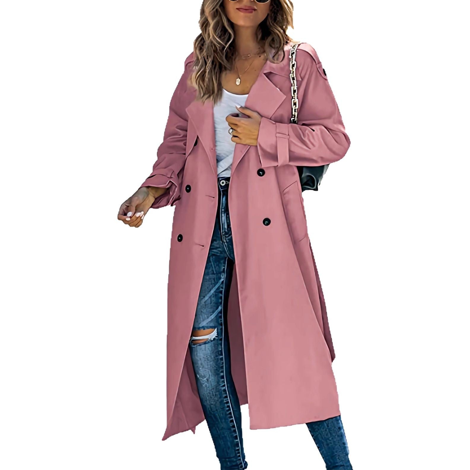 Damen eleganter Trenchcoat Krohn-e