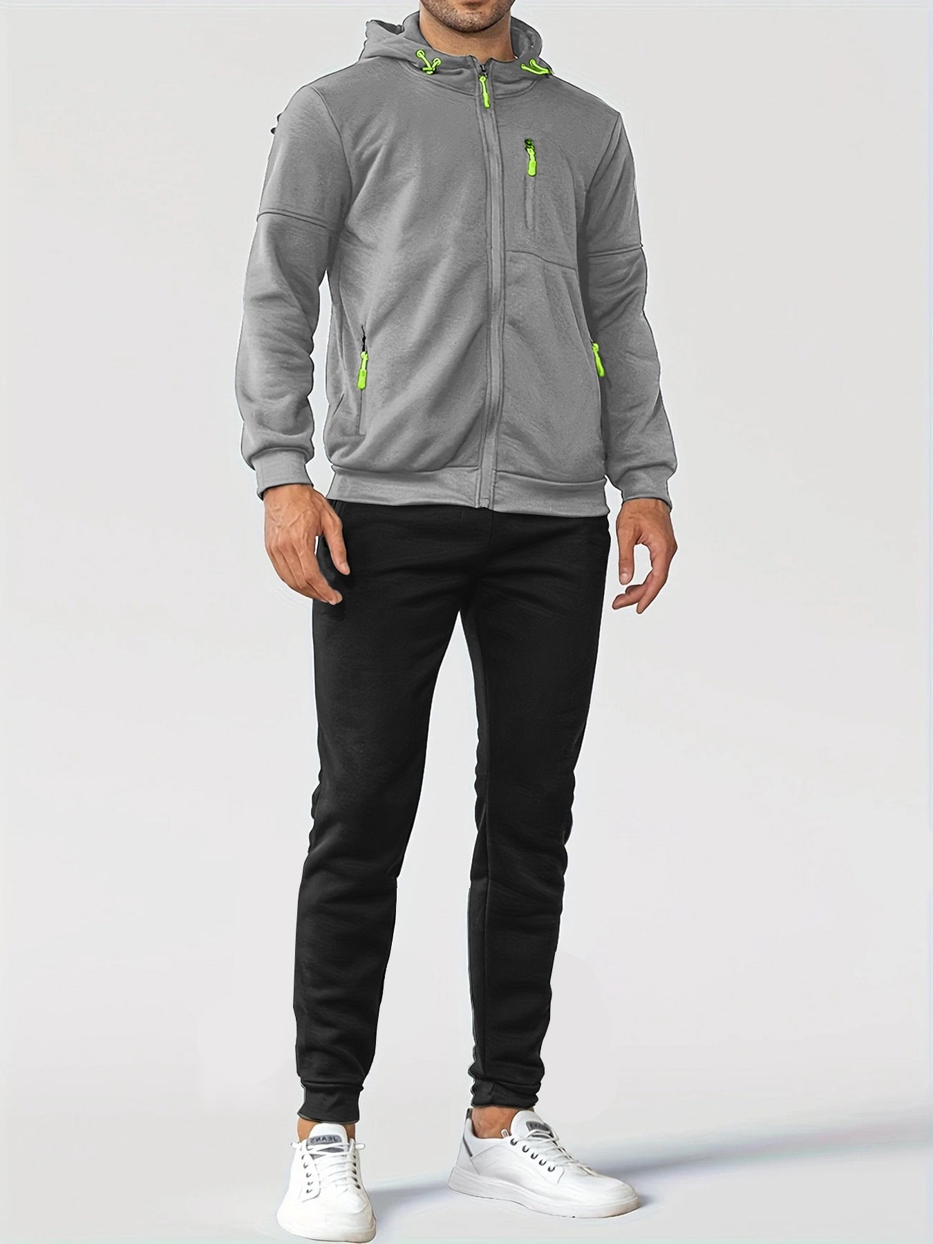 Herren Trainingsjacke mit praktischen Taschen und atmungsaktiver Funktion Krohn-e