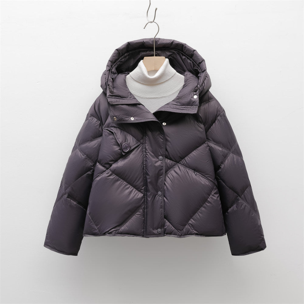 Damen Steppjacke mit abnehmbarer Kapuze Krohn-e