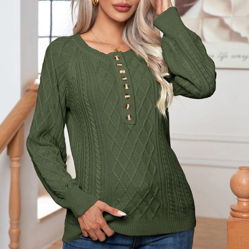 Krohn-e | Pullover Mit Zopfmuster Und Weichem Stoff