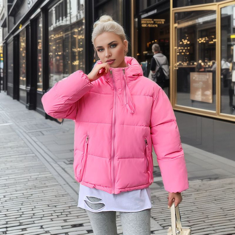 Damen modische Pufferjacke mit verstellbarer Kapuze und dicken Isolierungen Krohn-e