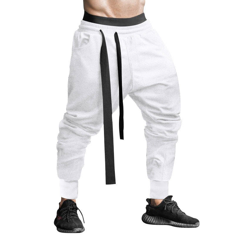 Herren Sportliche Relaxed Fit Jogginghose mit verstellbarem Bund Krohn-e