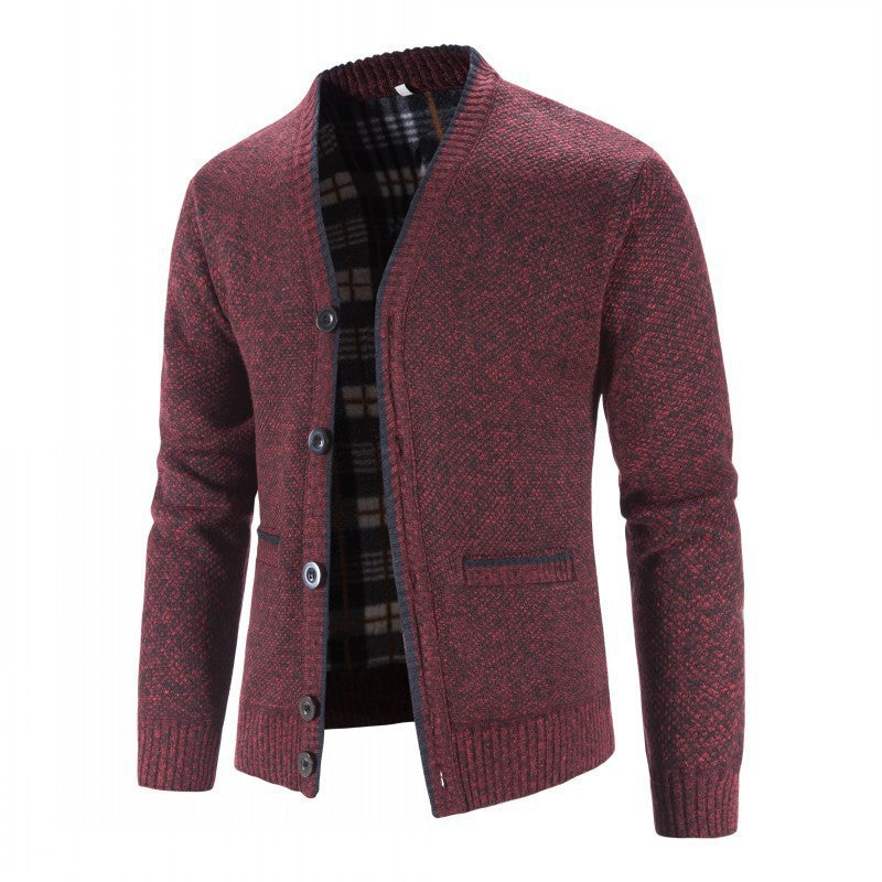 Damen Strickjacke im modernen Herringbone-Muster Krohn-e