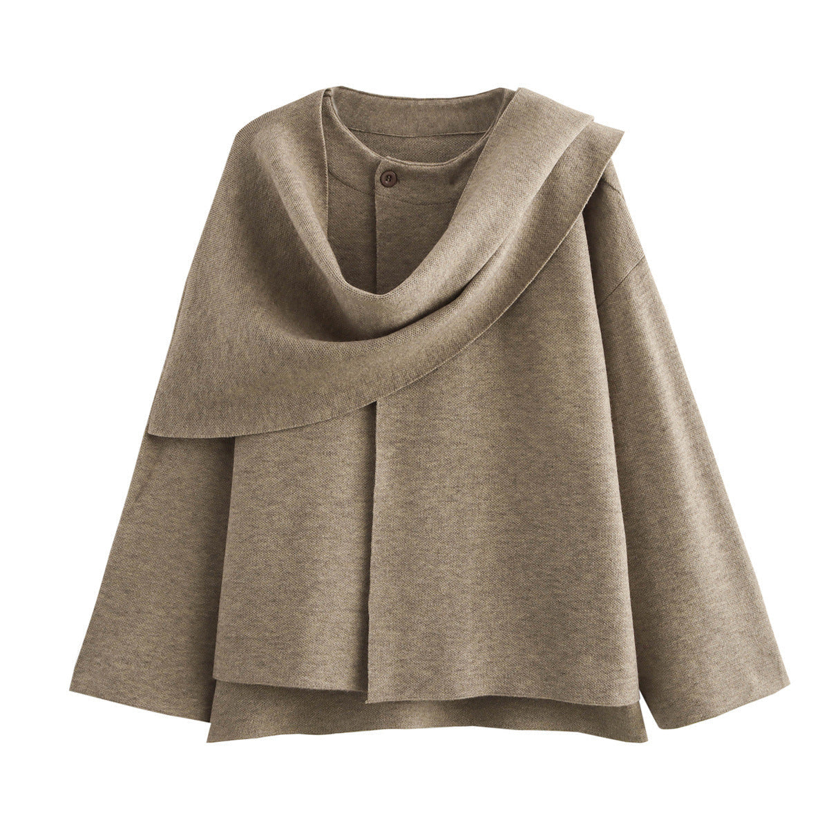 Krohn-e | Jacke mit Schal Bequem und Warm Perfekt für Den Winter