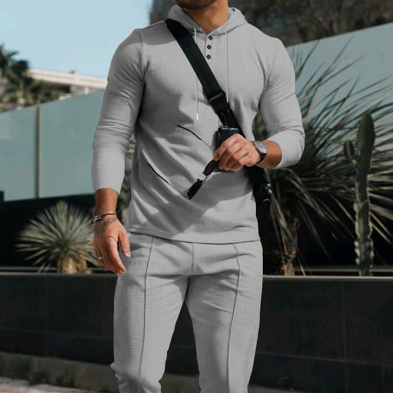 Herren Sportliches Hoodie mit praktischem Reißverschluss Krohn-e