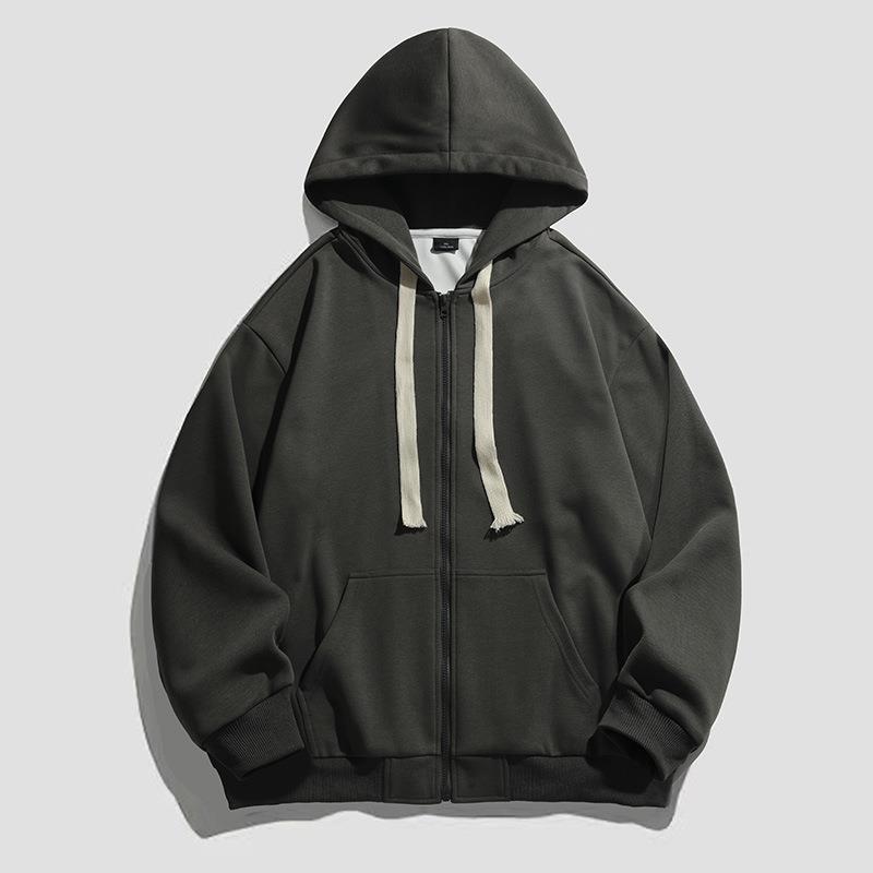 Damen warme Kapuzenjacke mit durchgehendem Reißverschluss und großzügigen Taschen Krohn-e