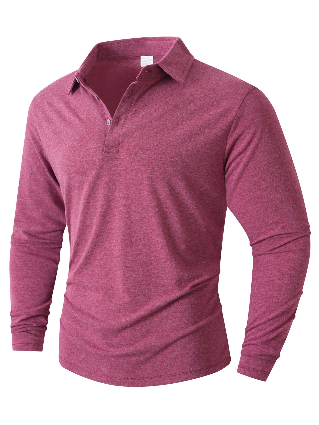 Herren Langarm Poloshirt mit modernem Schnitt Krohn-e
