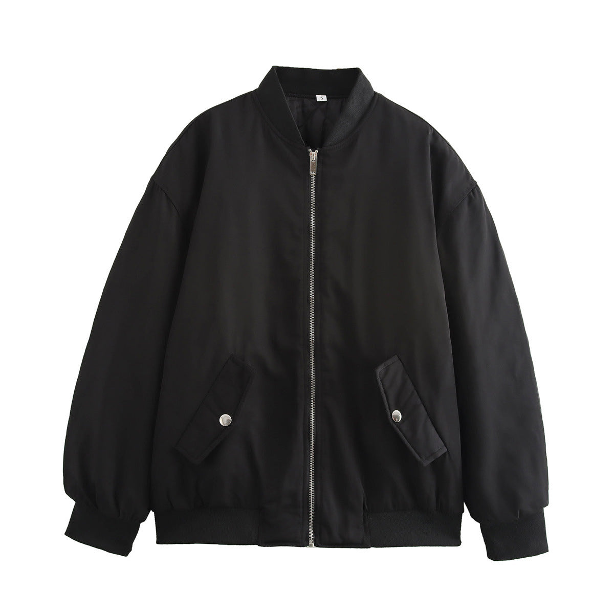 Damen modische Bomberjacke mit praktischen Taschen und hochgeschlossenem Kragen Krohn-e