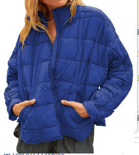 Damen Leichte Steppjacke mit hohem Kragen und praktischen Taschen Krohn-e