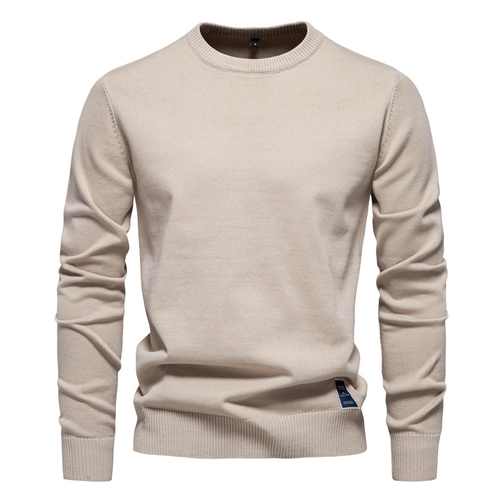 Herren Strickpullover aus hochwertiger Baumwollmischung mit angenehmer Passform Krohn-e