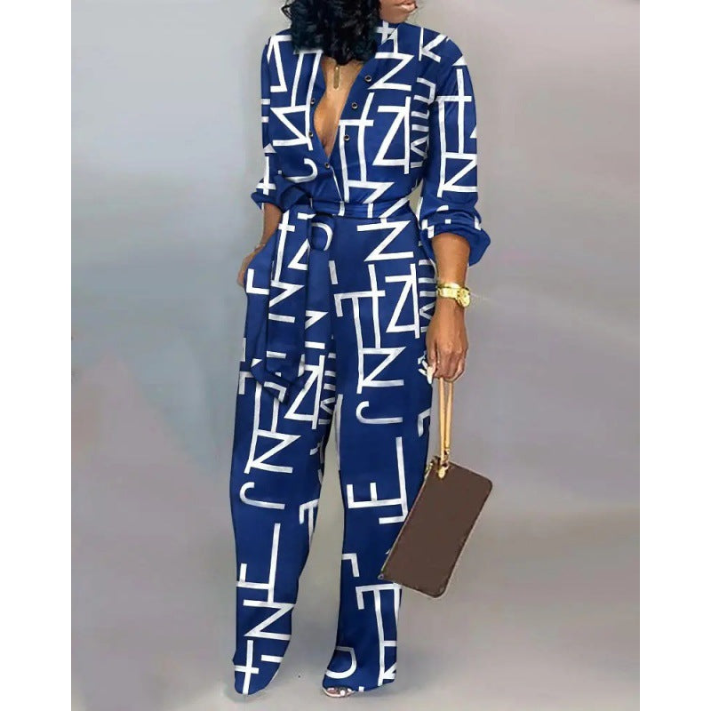 Damen Denim Jumpsuit mit modischem Patchwork-Design und praktischen Taschen Krohn-e