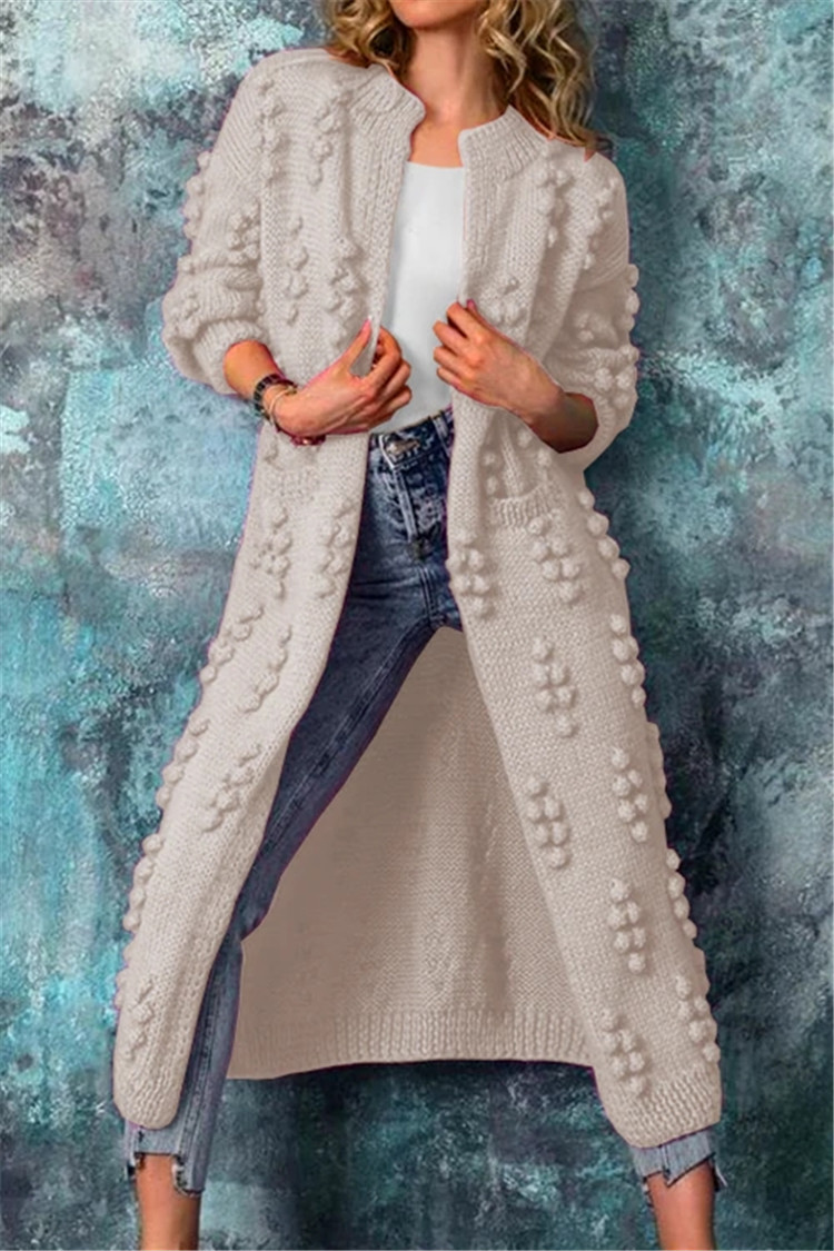 Krohn-e | Lange Strickweste für Frauen