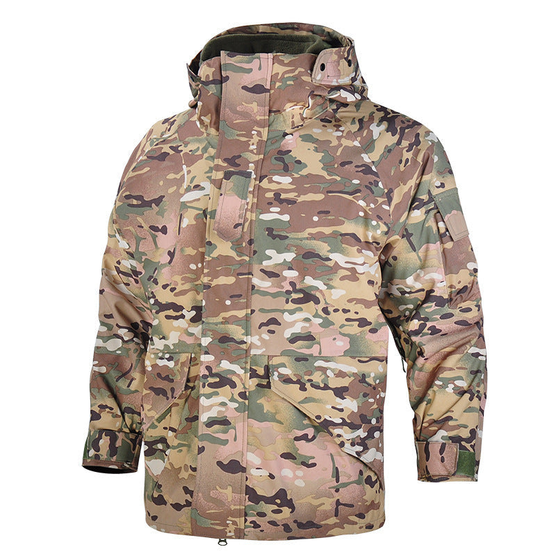 Herren wetterfeste Camouflage-Jacke Krohn-e