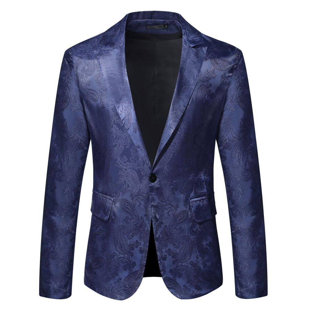 Herren eleganter Blazer mit Paisleymuster Krohn-e