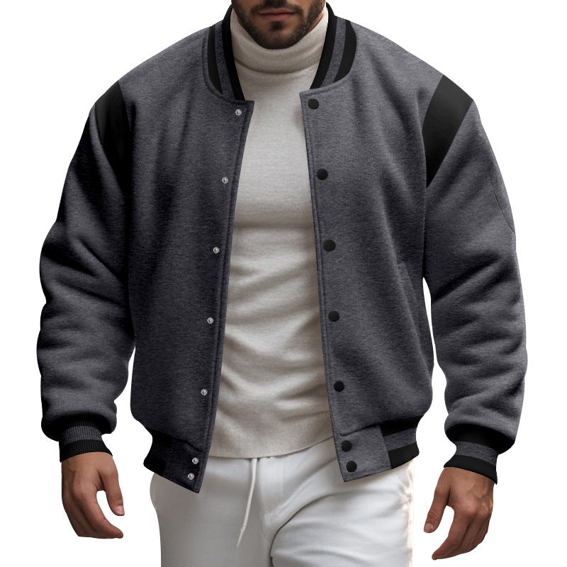 Herren stylische Sweatjacke im Sportlook Krohn-e
