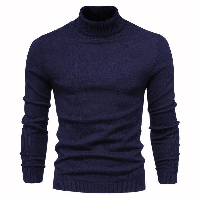 Herren Rollkragenpullover aus feinster Wolle Krohn-e