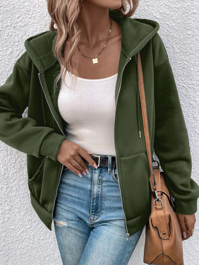 Damen Gemütliche Kapuzenjacke Krohn-e