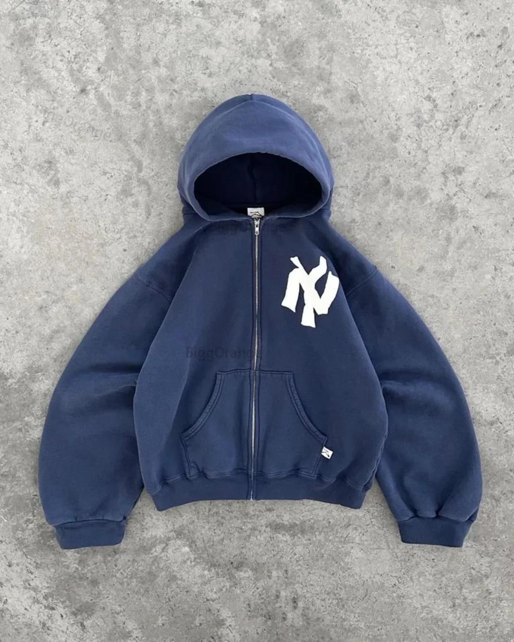 Damen lässiger Sweatshirt mit oversized Passform und großen Kapuze Krohn-e