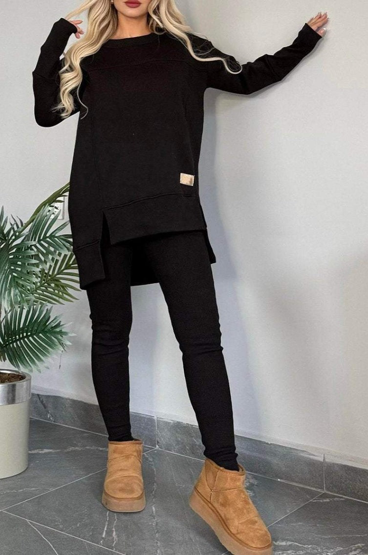 Damen Bequemes Lounge-Set mit modernem Oversized-Schnitt Krohn-e