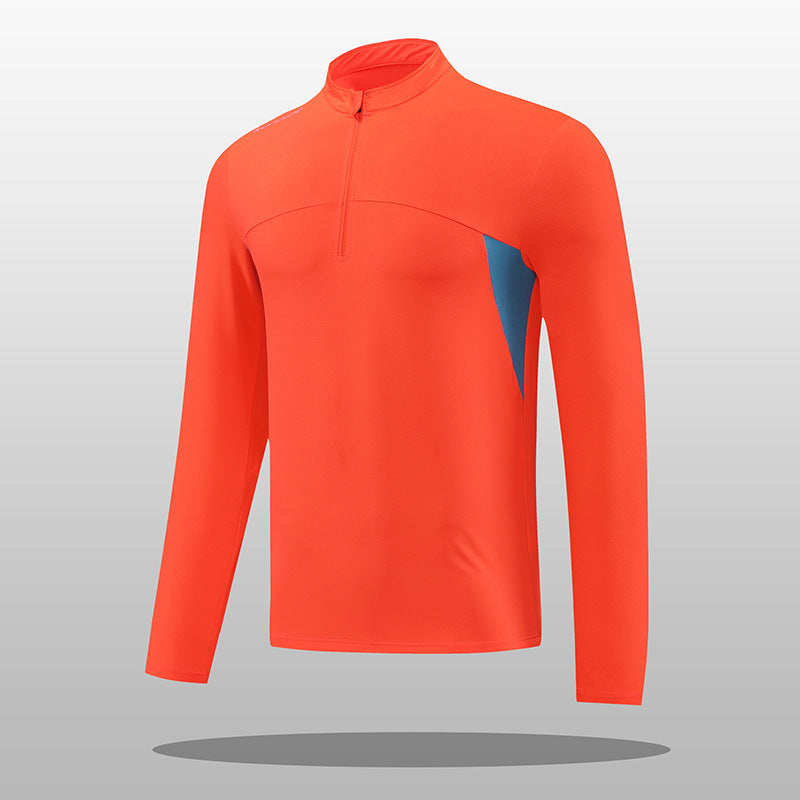 Herren Funktions-Thermoshirt mit Stehkragen und Reißverschluss Krohn-e
