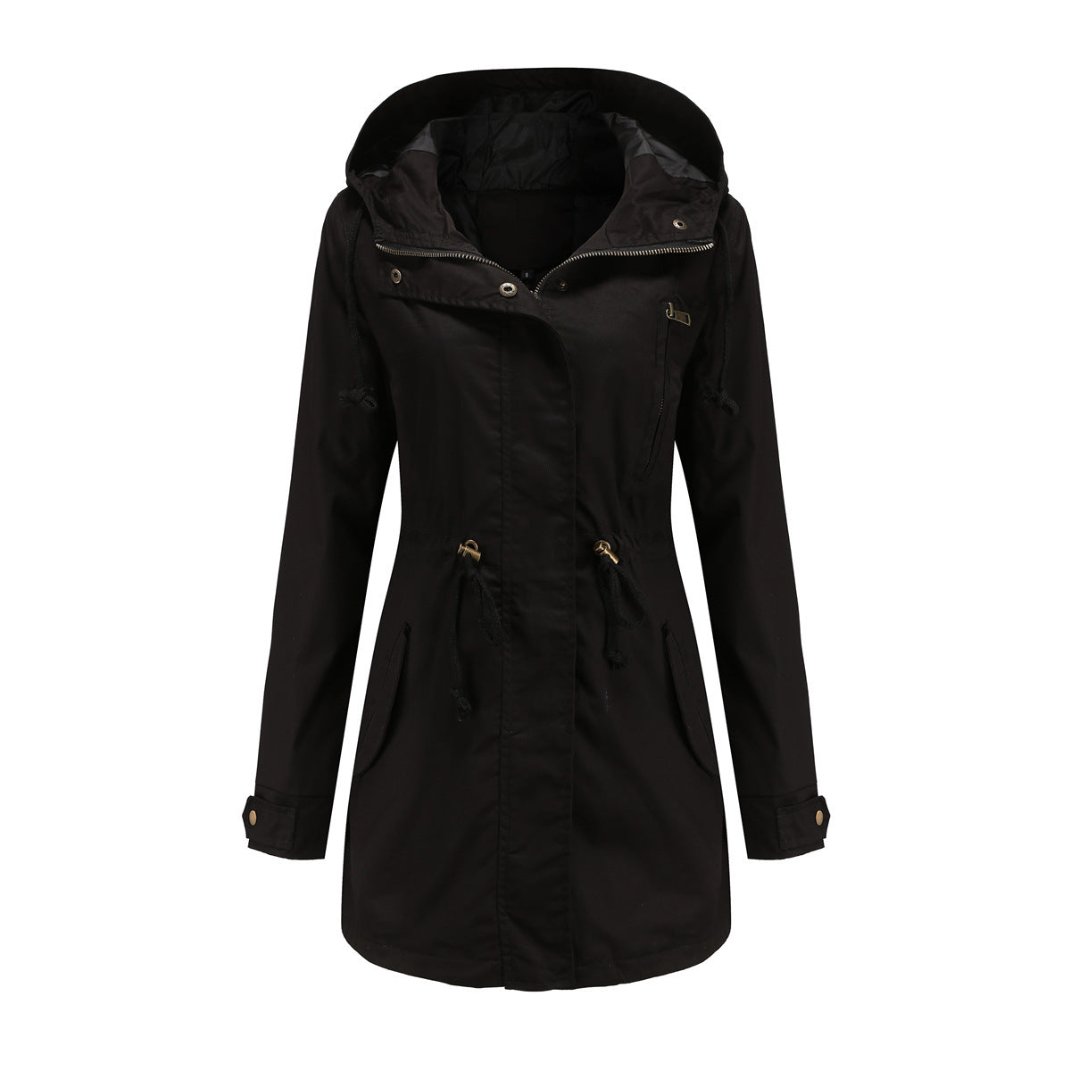 Damen Funktionsjacke mit verstellbarem Bund und Reißverschluss Krohn-e