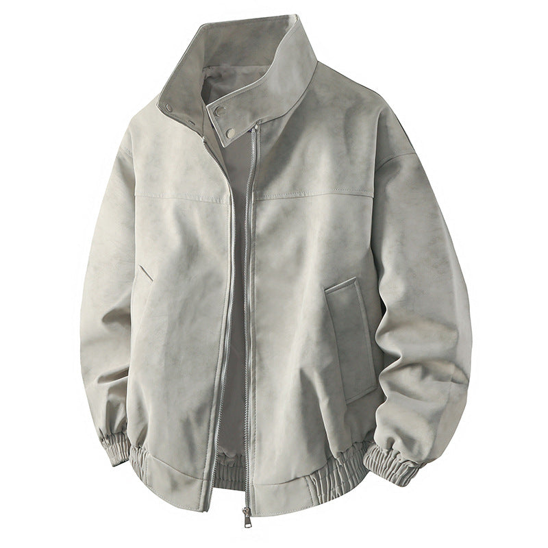 Herren Modische Übergangsjacke mit hohem Kragen und revitalisierendem Innenfutter Krohn-e
