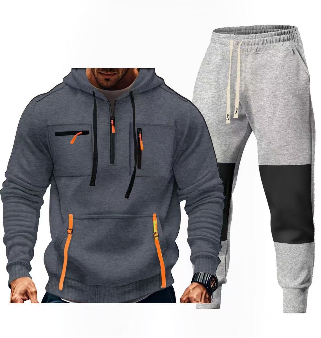 Herren Sportbekleidungsset mit funktionalen Taschen Krohn-e