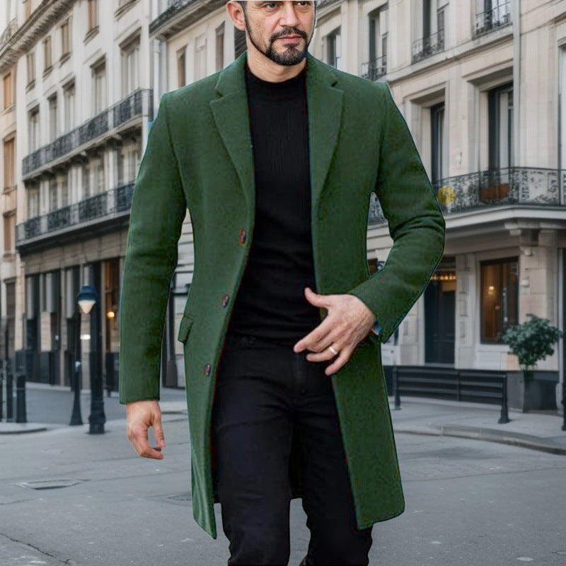 Herren eleganter Wollmantel Krohn-e 1760428448
