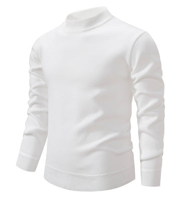 Herren Hochwertiger Strickpullover mit modernem Stehkragen Krohn-e