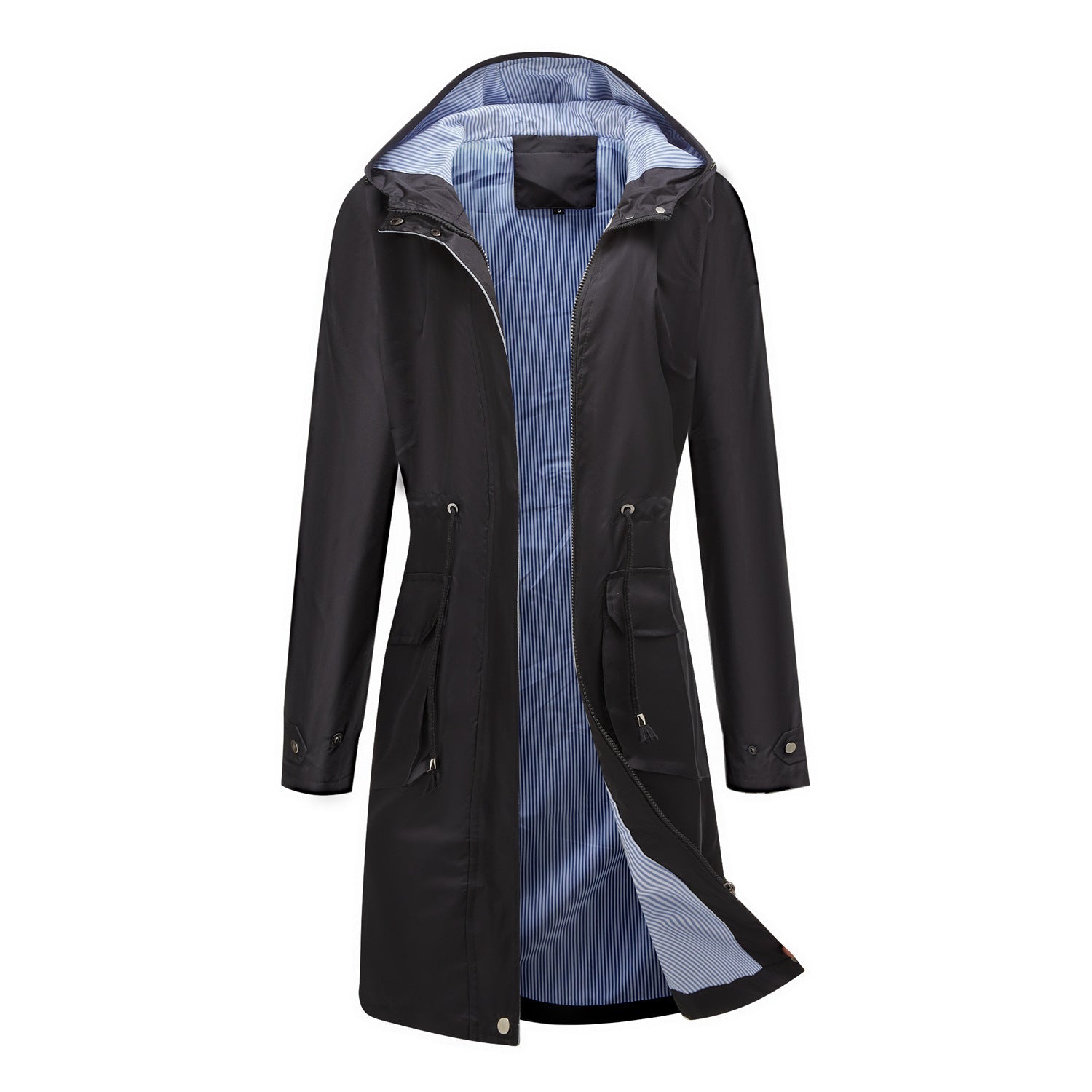 Damen winddichte Freizeitjacke mit praktischen Kordelzügen und Innenfutter Krohn-e
