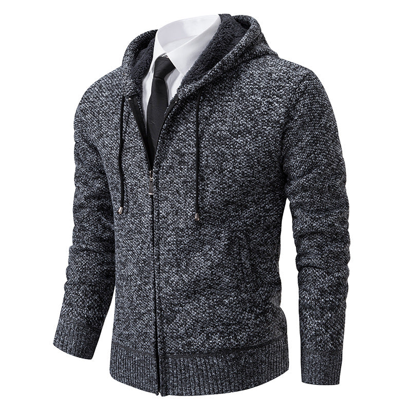 Herren Strickjacke mit modernem Schnitt und praktischem Reißverschluss Krohn-e