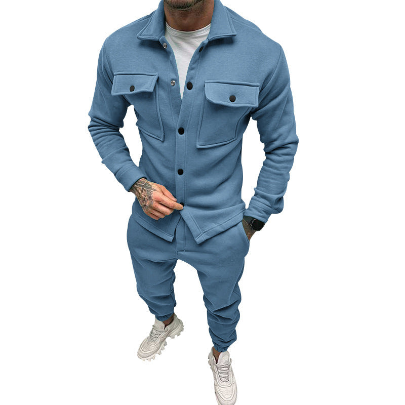 Herren Freizeit-Anzug mit praktischem Schnitt und Taschen Krohn-e