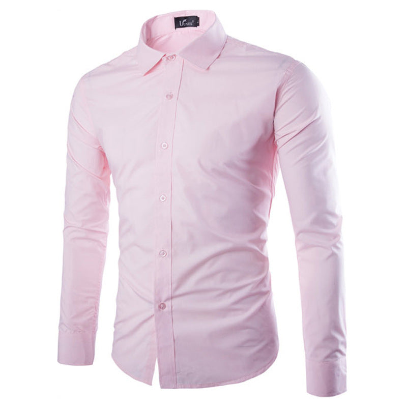 Herren elegante Langarmhemd Krohn-e