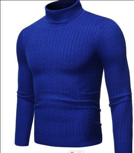 Herren modischer Rollkragenpullover aus feinem Strick Krohn-e