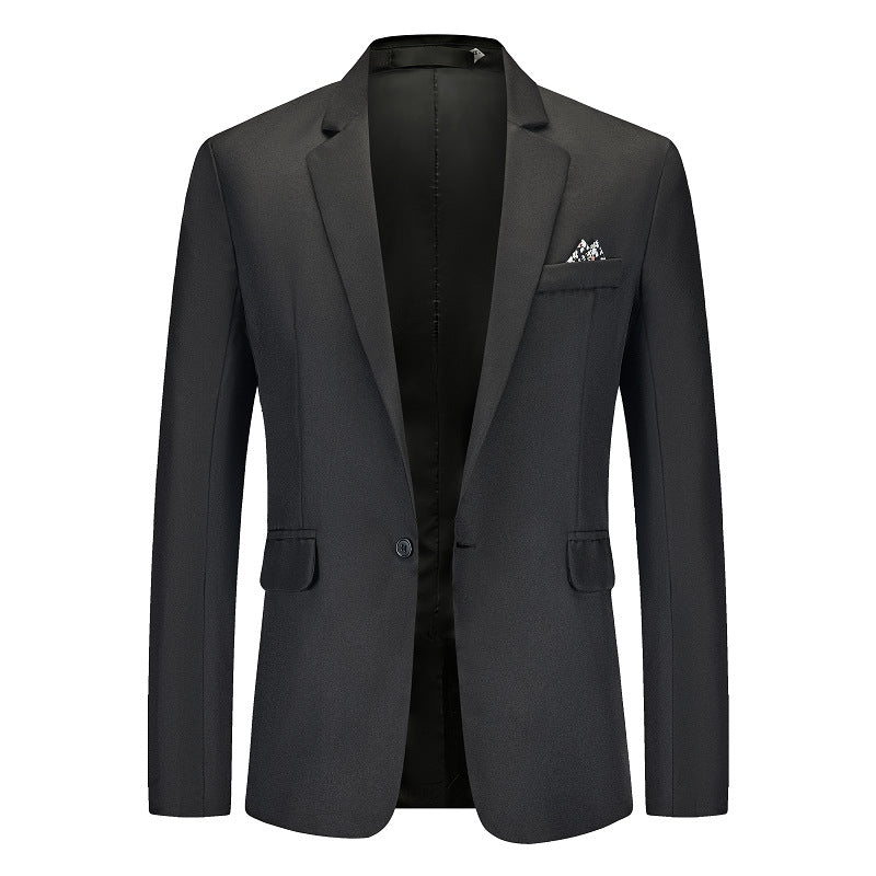 Herren Eleganter Anzugblazer mit feiner Struktur und modernem Schnitt Krohn-e