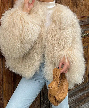 Damen Flauschige Kuscheljacke Krohn-e