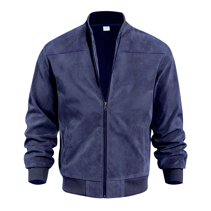 Herren Steppjacke mit strukturiertem Design und ribbed Bündchen Krohn-e