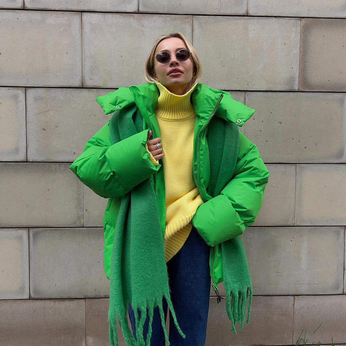 Damen Übergroße Daunenjacke Krohn-e