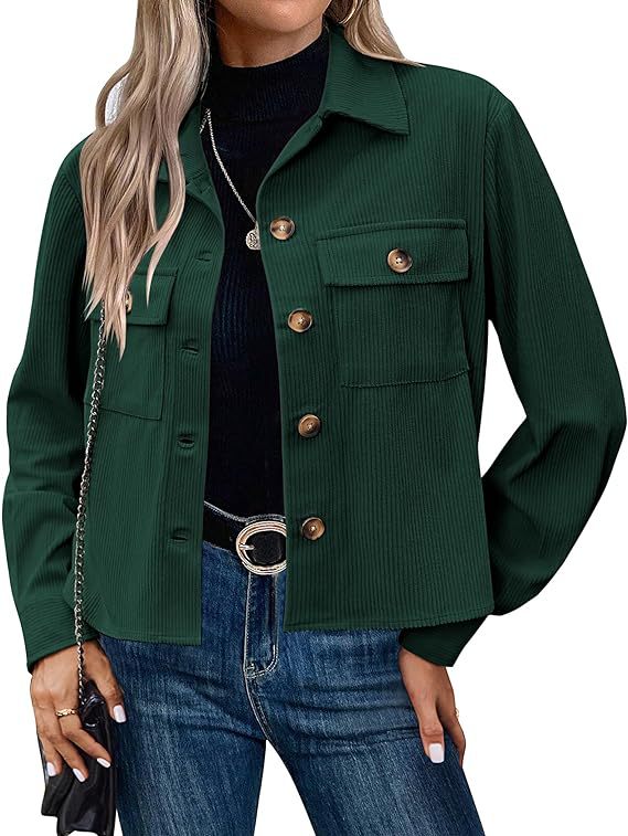 Damen lässige Overshirt-Jacke Krohn-e