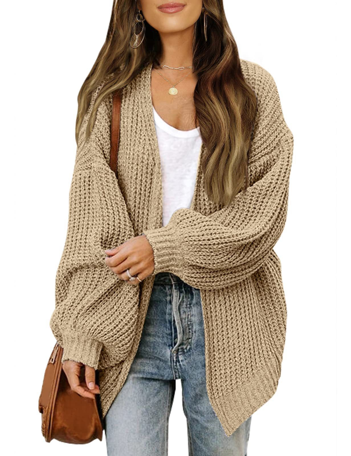 Damen lässige Strickjacke mit lockerer Passform Krohn-e