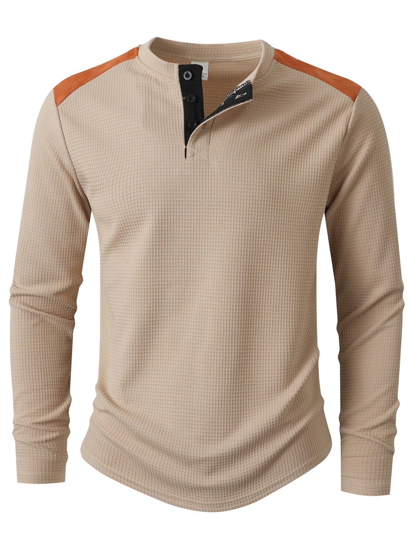 Herren Langarmshirt mit einzigartigem Strukturdesign Krohn-e