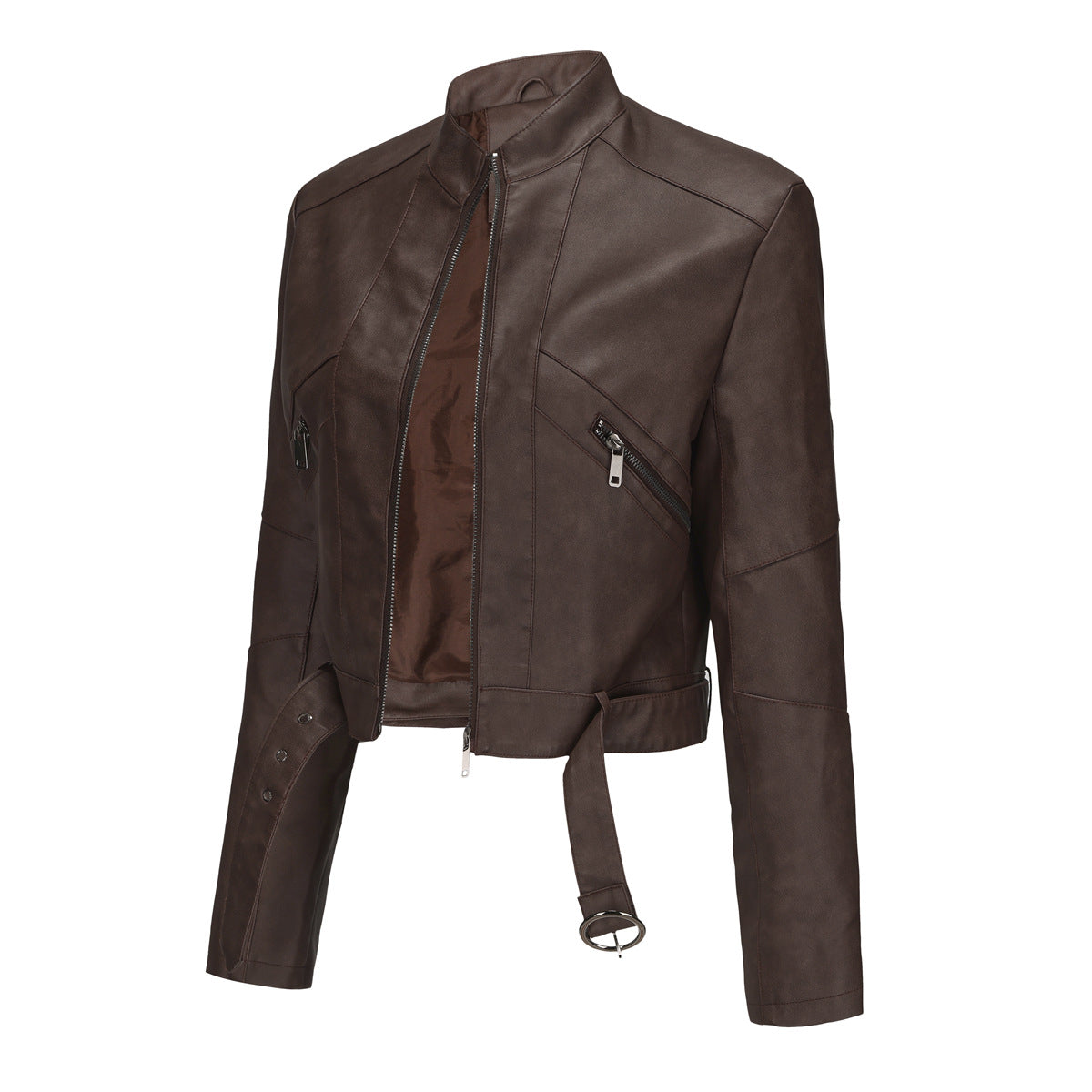 Damen moderne croppedjacke mit stylischem Detail Krohn-e