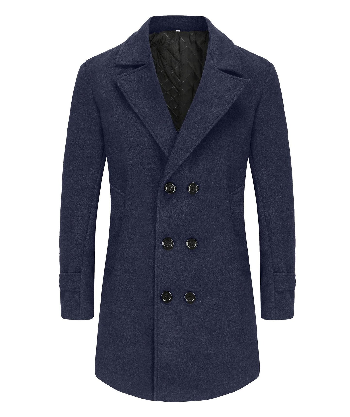 Herren eleganter Woll-Doppelmantel Krohn-e