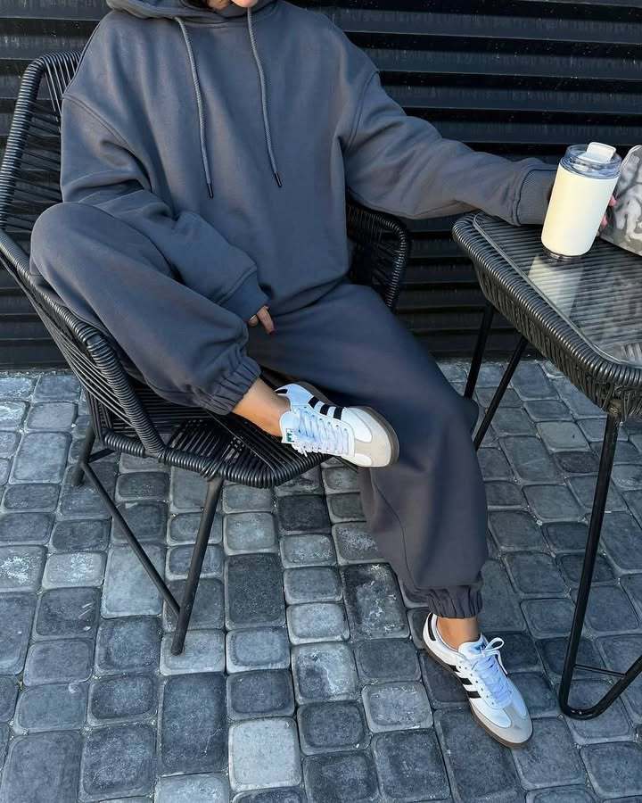 Damen entspannter Oversized Jogginganzug Krohn-e