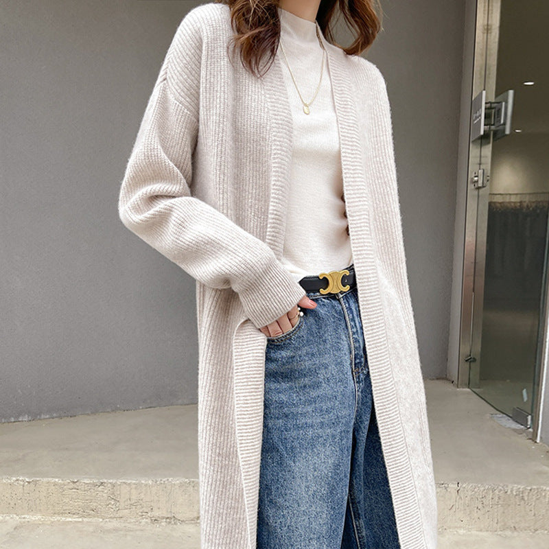 Damen Strickcardigan mit lässigem Schnitt und praktischen Taschen Krohn-e