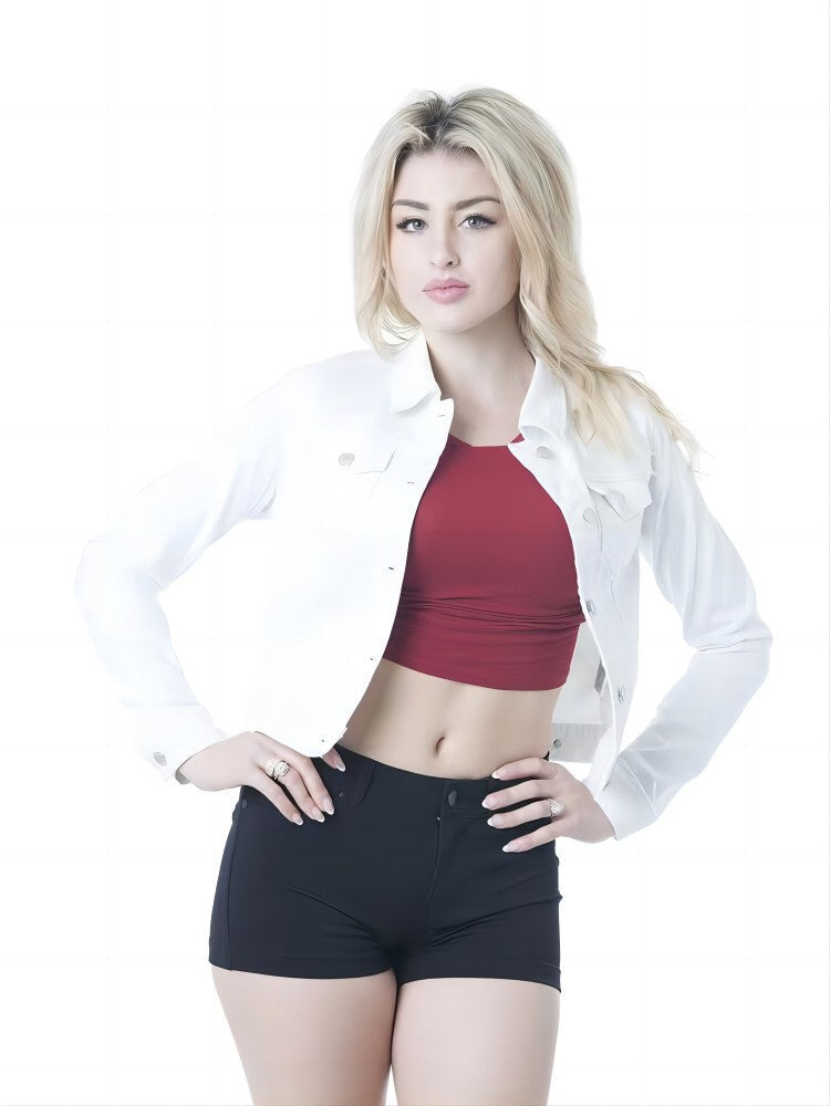 Damen lässige Jeansjacke Krohn-e