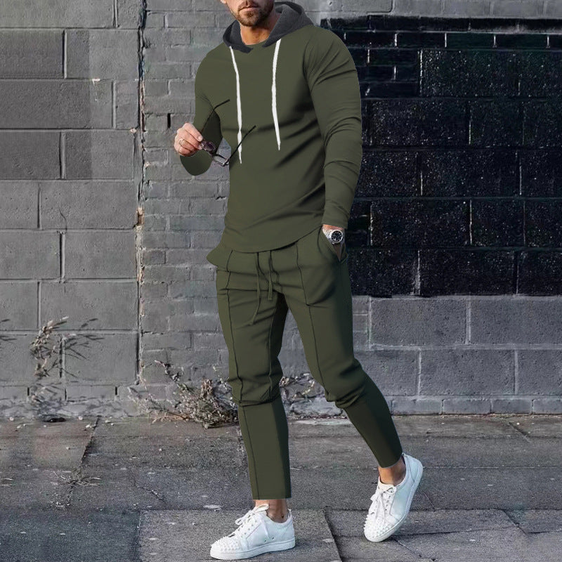 Herren Sportliches Hoodie-Set mit stylischen Jogginghosen Krohn-e