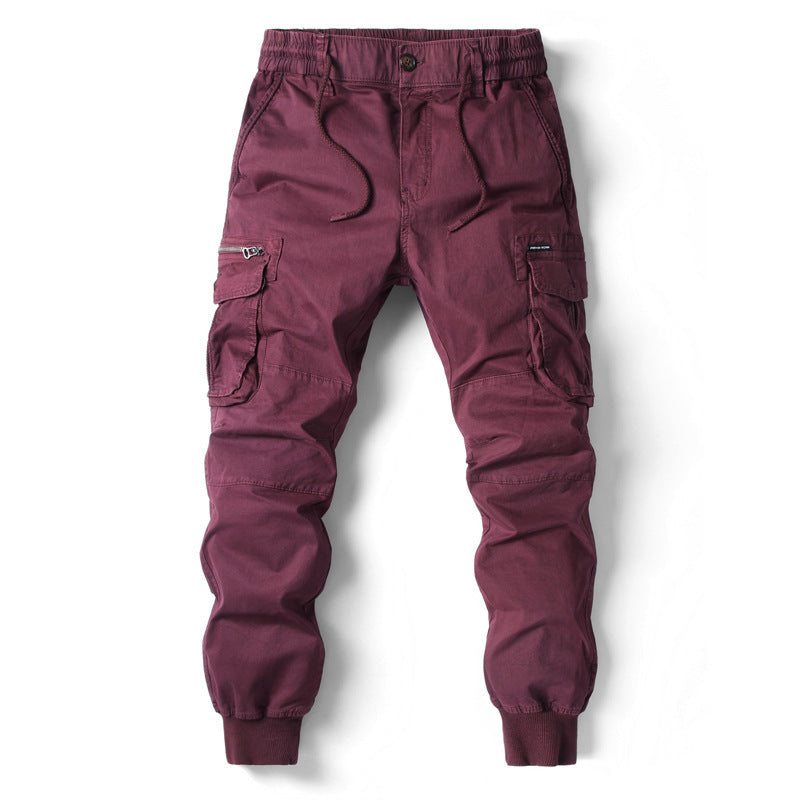 Herren Cargo-Jogginghose mit verstellbarem Bund und praktischen Taschen Krohn-e